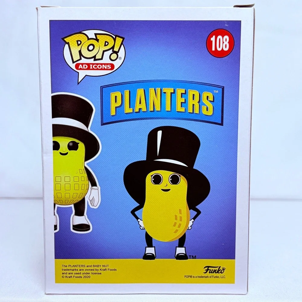 Funko Pop Baby Nut Planters Ad Icons‎ 108 Yellow Target Exclusive Vinyl Figure